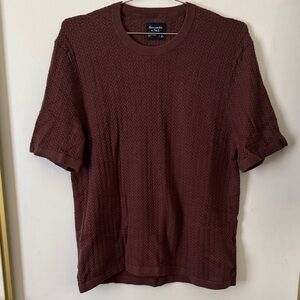 Abercrombie & Fitch Rich Brown Short Sleeve Tee